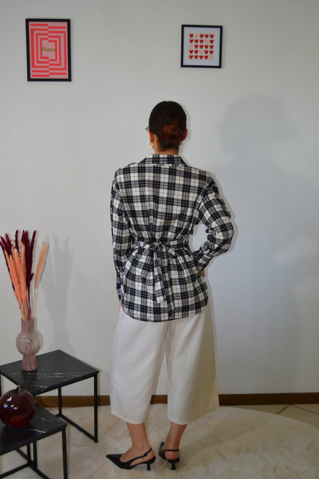Camicia Check Waist