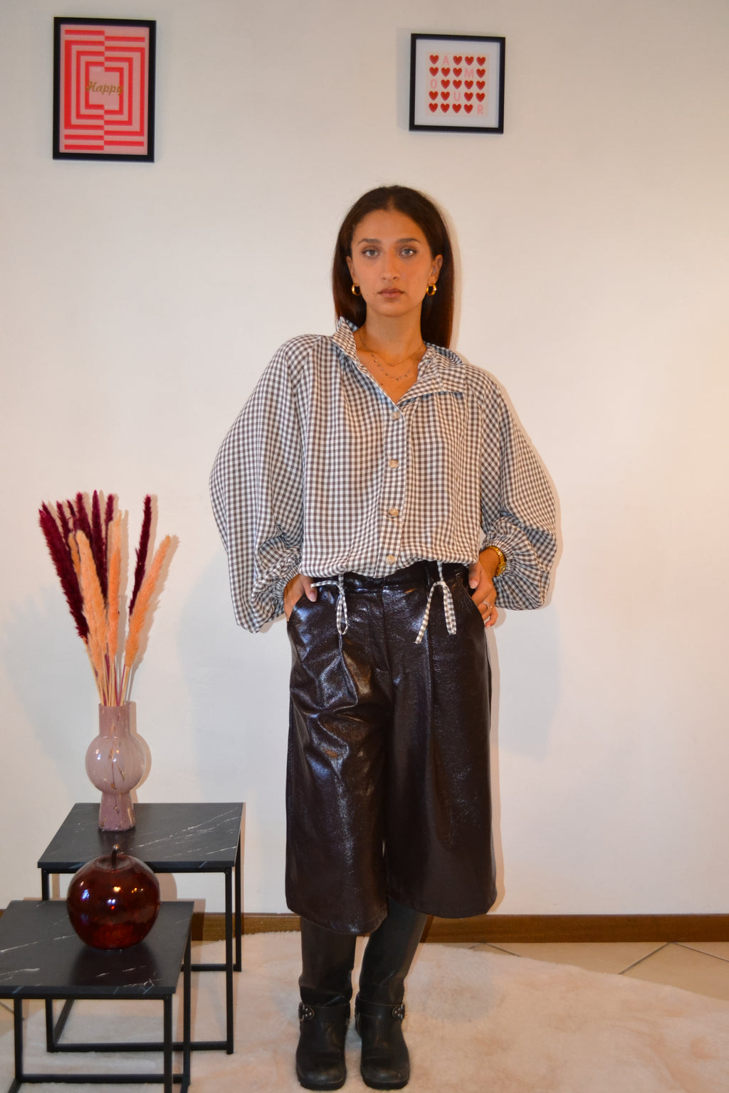 Camicia Balloon Check