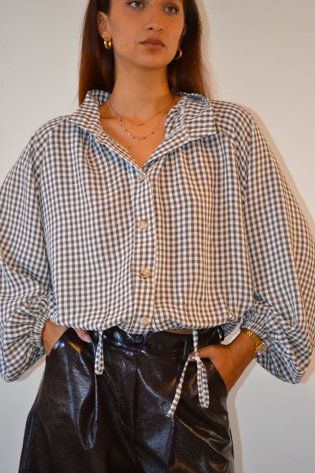 Camicia Balloon Check
