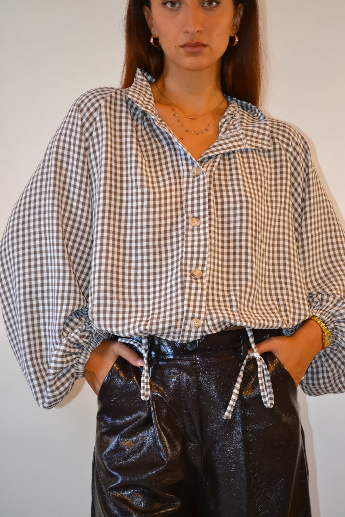 Camicia Balloon Check