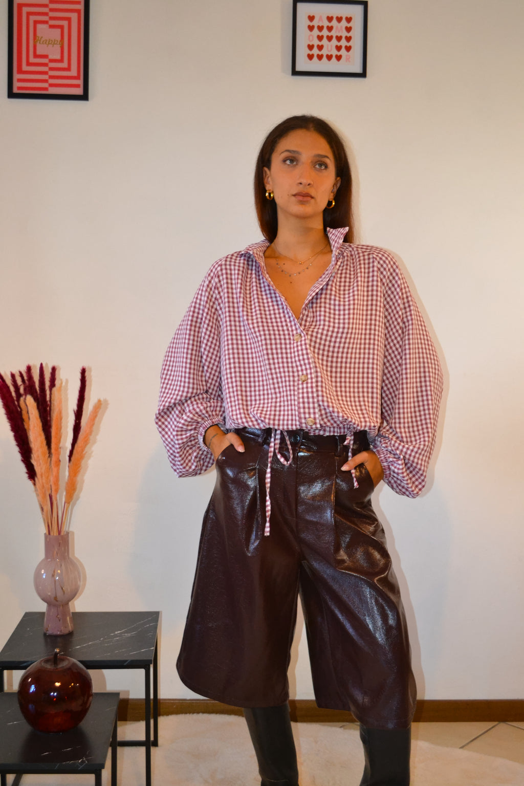 Camicia Balloon Check