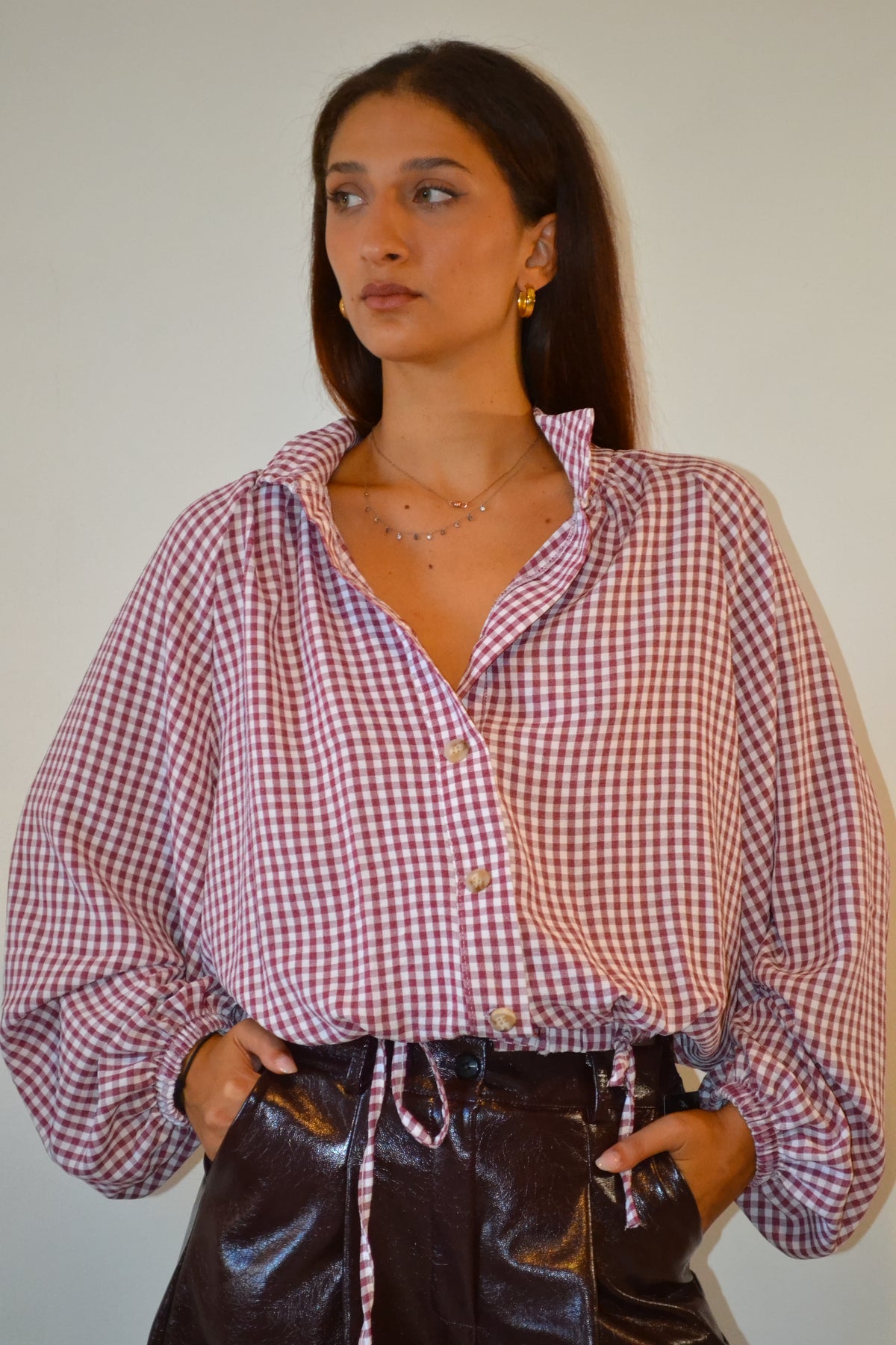 Camicia Balloon Check