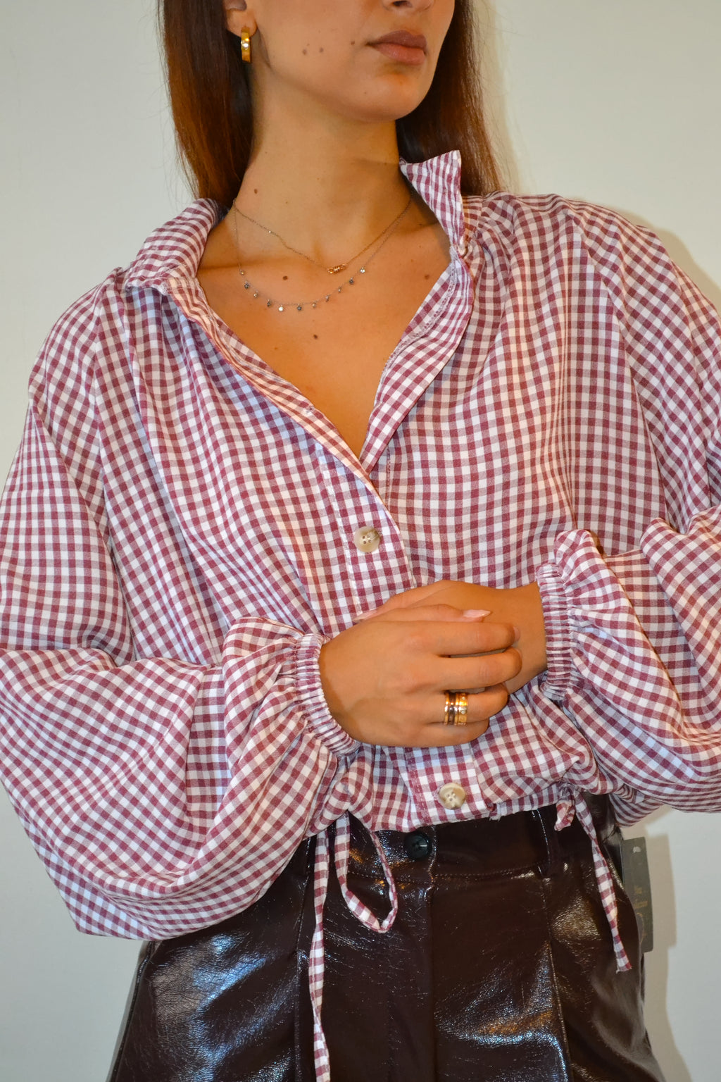 Camicia Balloon Check