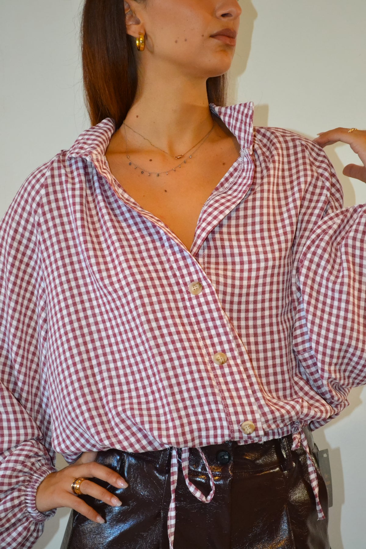 Camicia Balloon Check