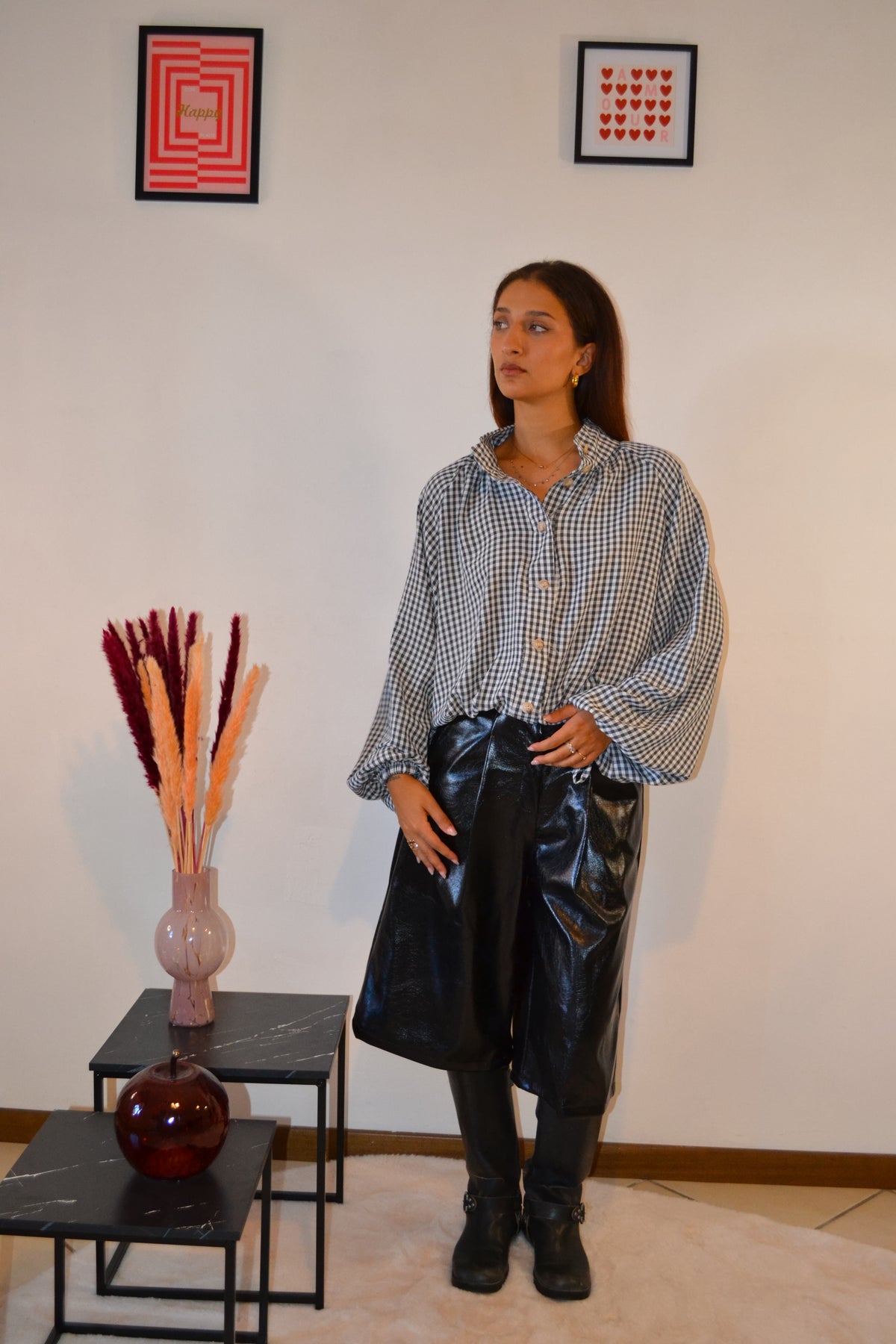 Camicia Balloon Check