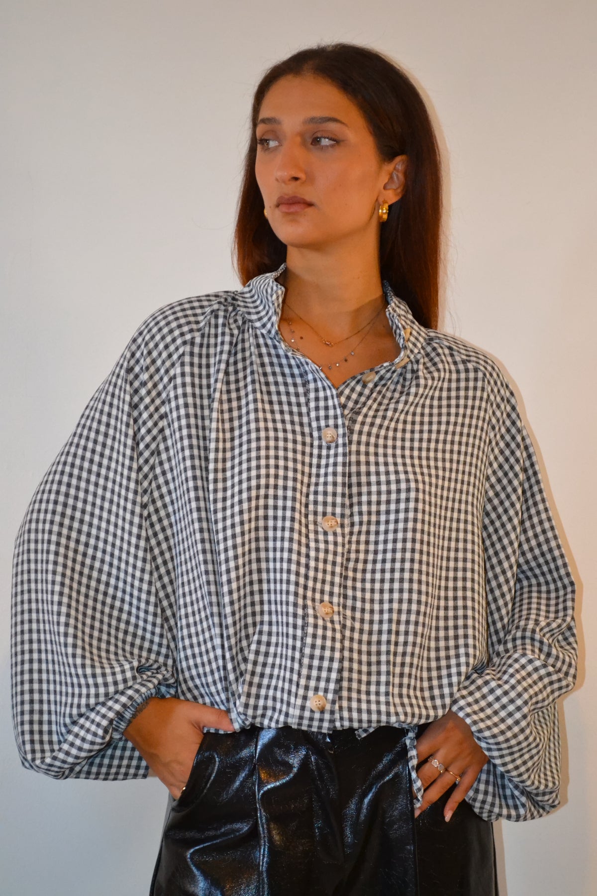 Camicia Balloon Check