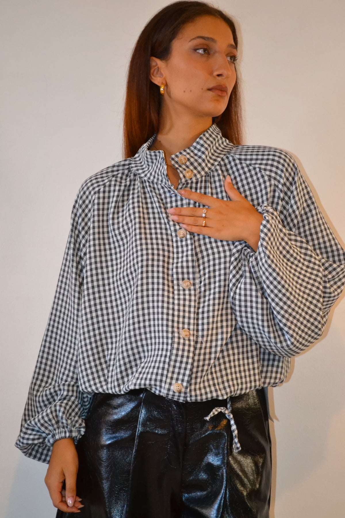 Camicia Balloon Check