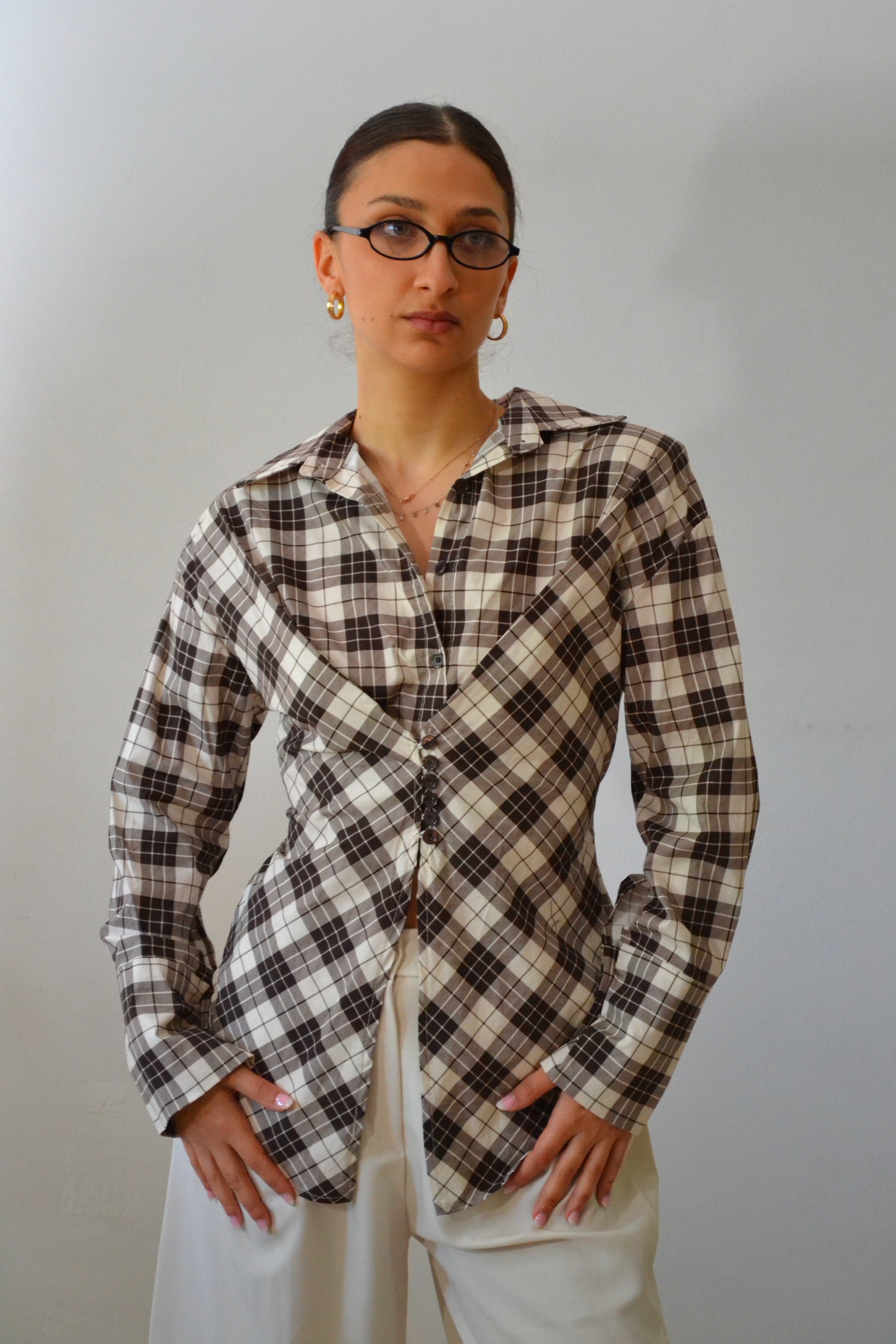 Camicia Check Waist